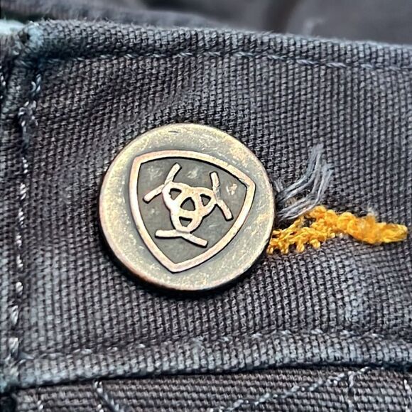 Ariat Pants Made Tough Pant in Rebar Grey 40/30 - Picture 4 of 15